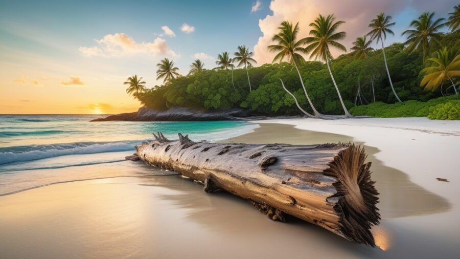 Destinos de Praia Tranquila e Isolada para Relaxar